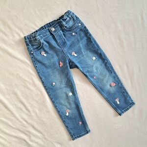 H&M Embroidered Toddler Jeans | Size 3T